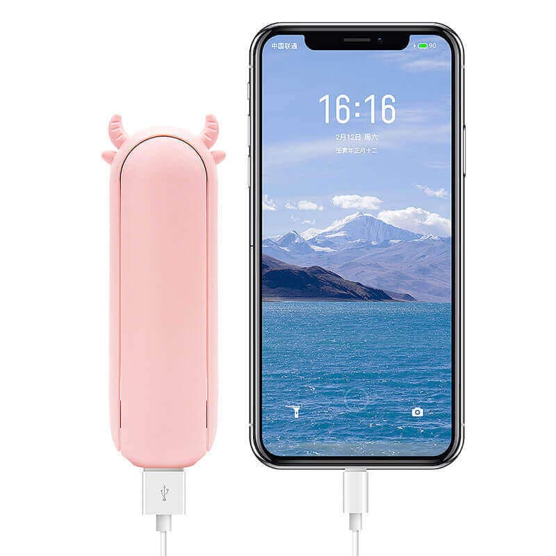 2-in-1 Portable Mini Electric Fan / Power Bank