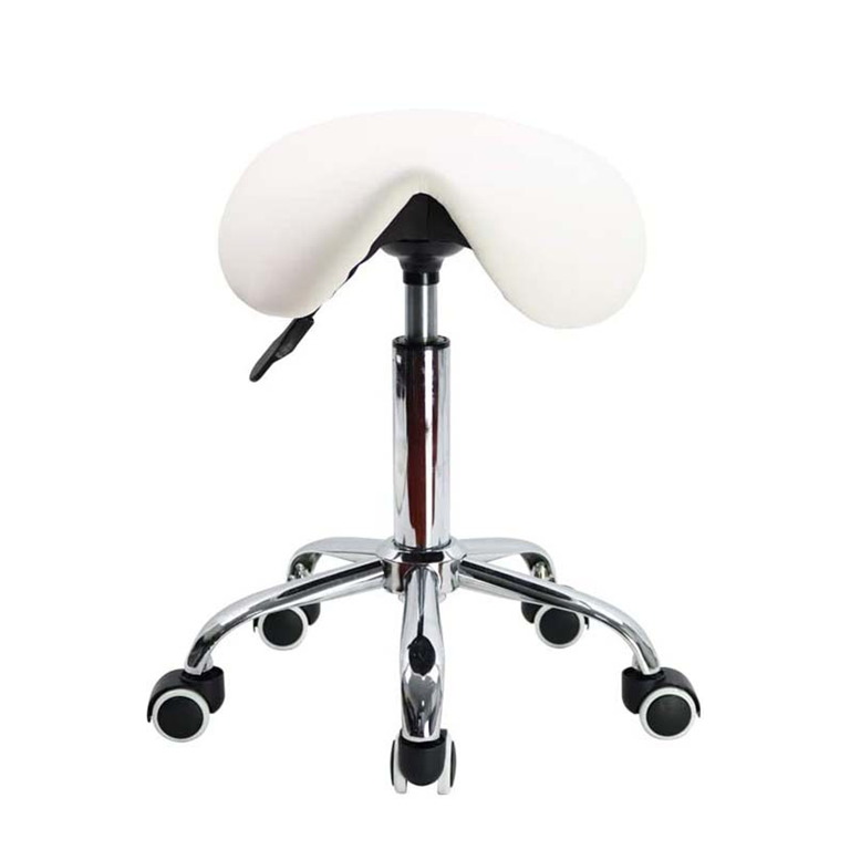 Adjustable Rolling Ergonomic Saddle Stool