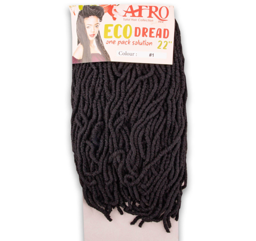 Afrotex Eco Dread 22” - Dreaded Hair Extensions (1 Pack Per Head