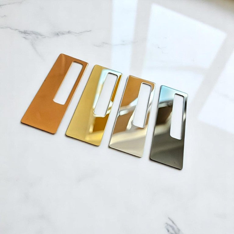 Customized Stainless Steel Magnetic Name Badge – Laser Engraved
