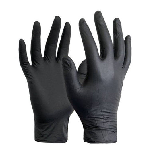 Black Nitrile Gloves