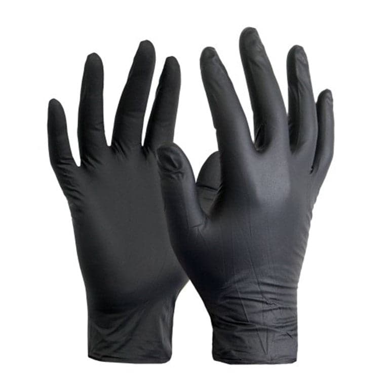 Black Nitrile Gloves