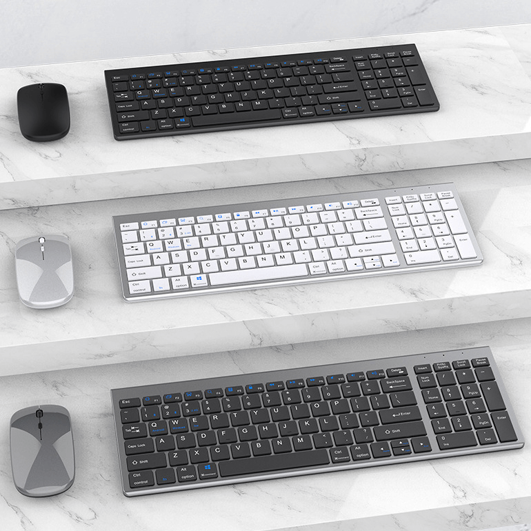 Wireless Bluetooth Keyboard & Mouse Set