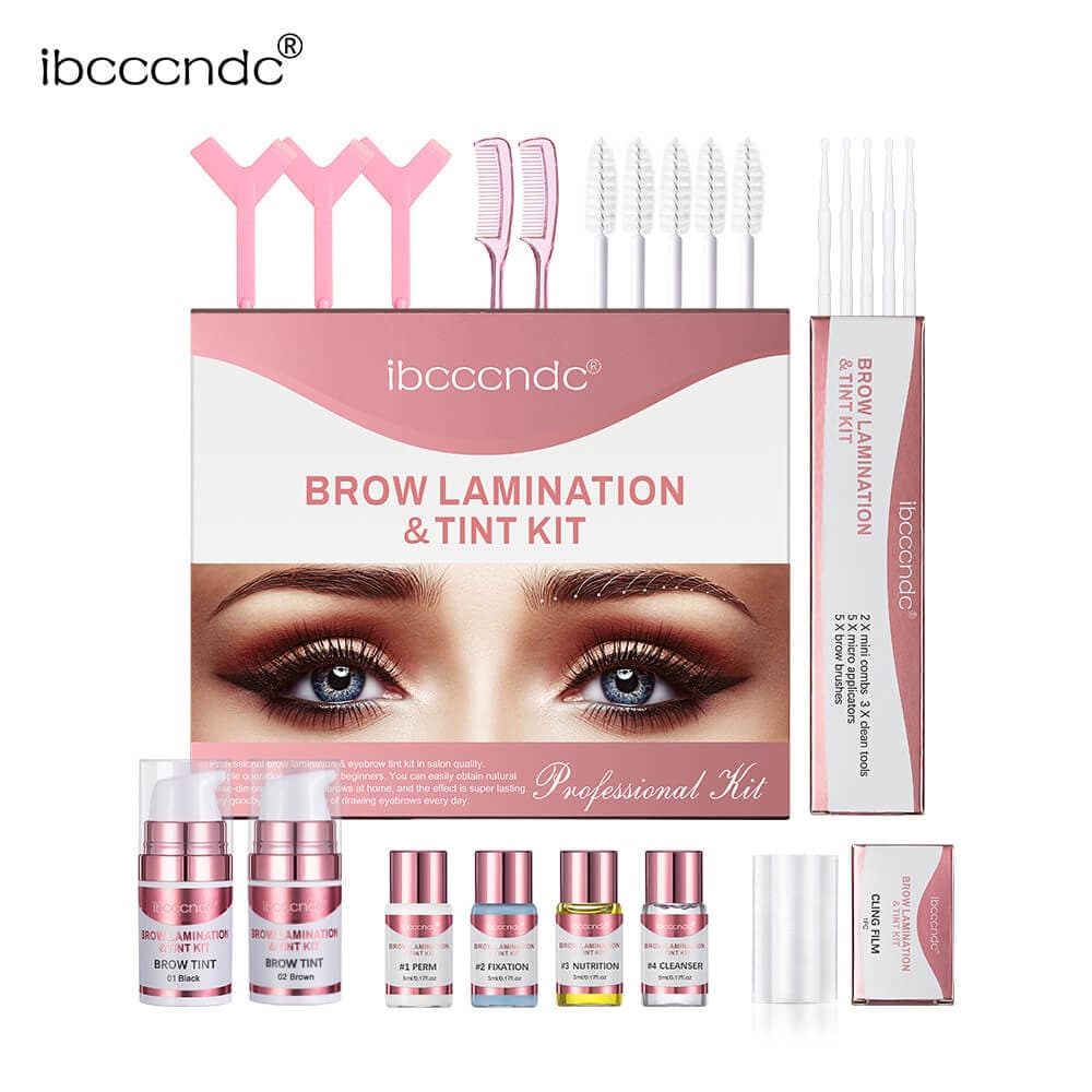 Brow Lamination & Tint Kit (Black & Brown)