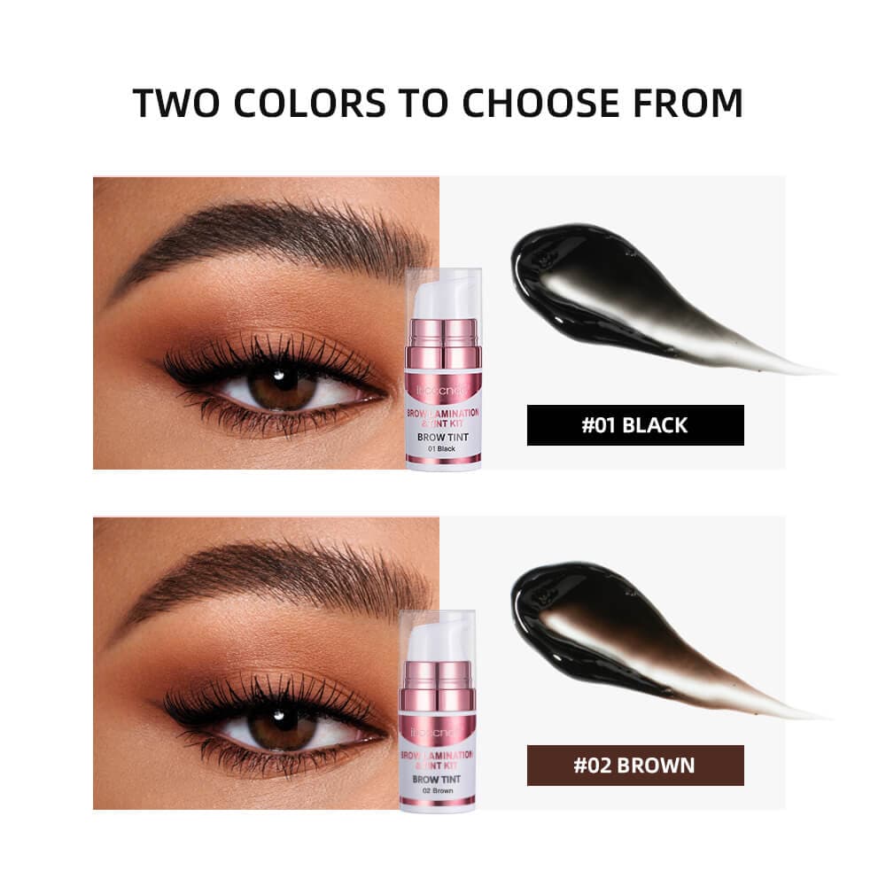 Brow Lamination & Tint Kit (Black & Brown)