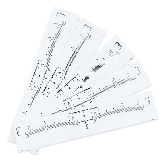 Brow Measuring Ruler Sticker