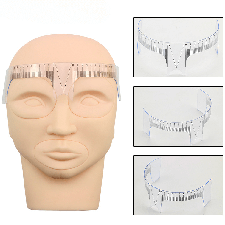 Brow Position Mapping Ruler