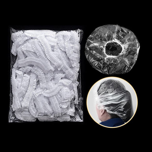 Clear Shower Cap - Standard (100 pcs)