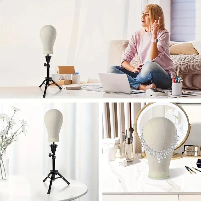 Cotton Dolly with T-Pins & Adjustable Height Stand