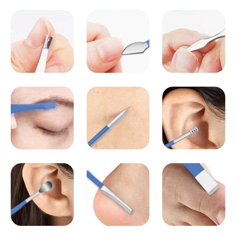 Deluxe Full Manicure & Pedicure Kit with Pouch