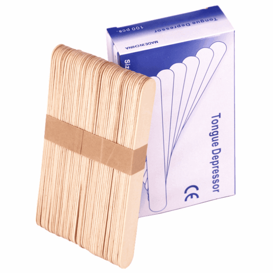 Disposable Wooden Wax Spatula (100 pcs)