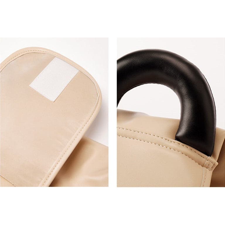 Beige Drawstring Makeup Bag