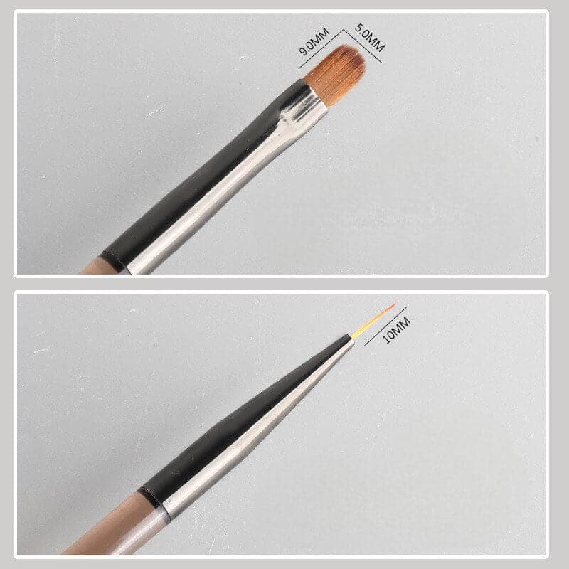 Dual Head Gel Application Art Brush