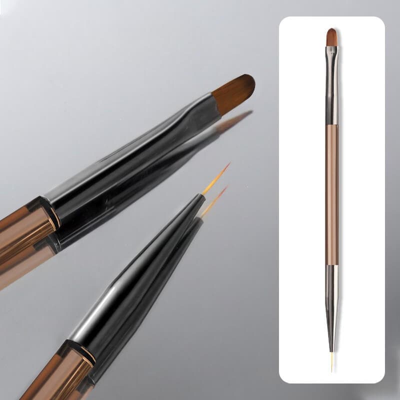 Dual Head Gel Application Art Brush