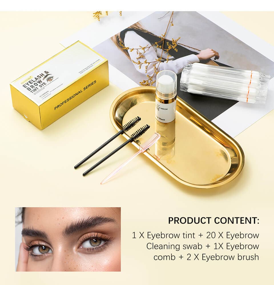2-in-1 Eyelash & Brow Tint Dye Kit