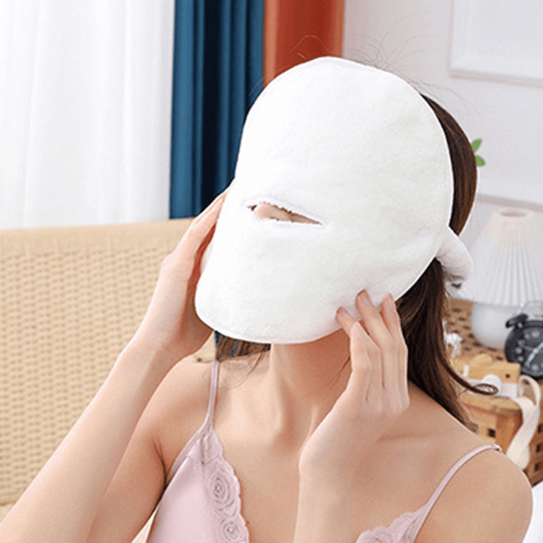 Facial Compress with Nose Opening