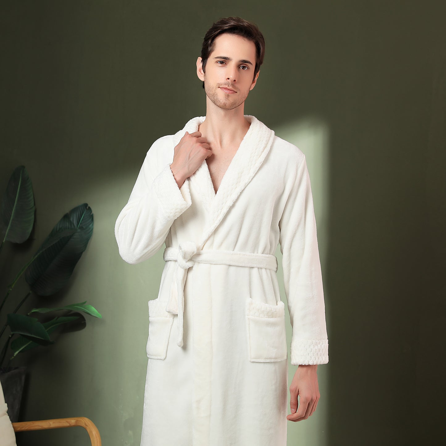 Fleece Gown + Luxury Slippers Bundle
