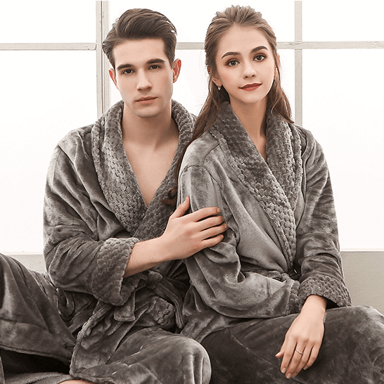 Fleece Gown + Luxury Slippers Bundle