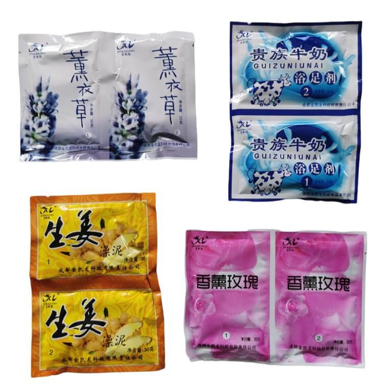 Luxury Crystal Jelly Foot Bath Twin Sachet (30gx2)