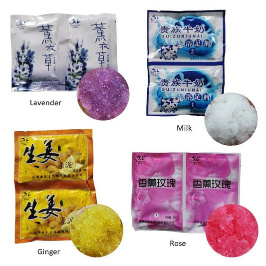 Luxury Crystal Jelly Foot Bath Twin Sachet (30gx2)