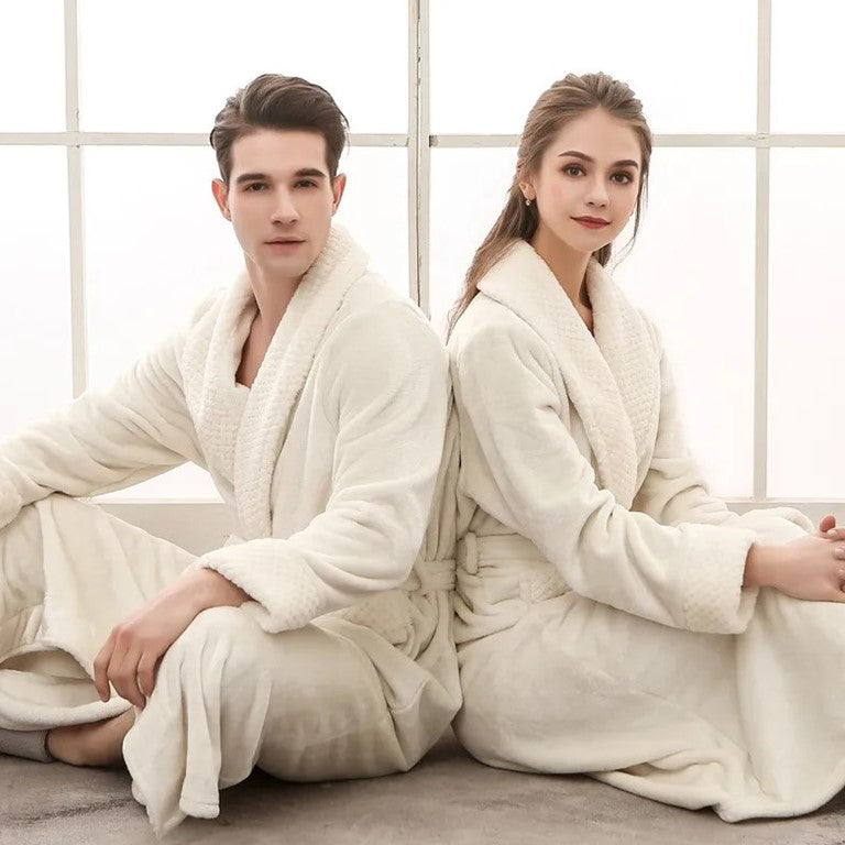 Luxury Extra-Length Flannel Fleece Gown