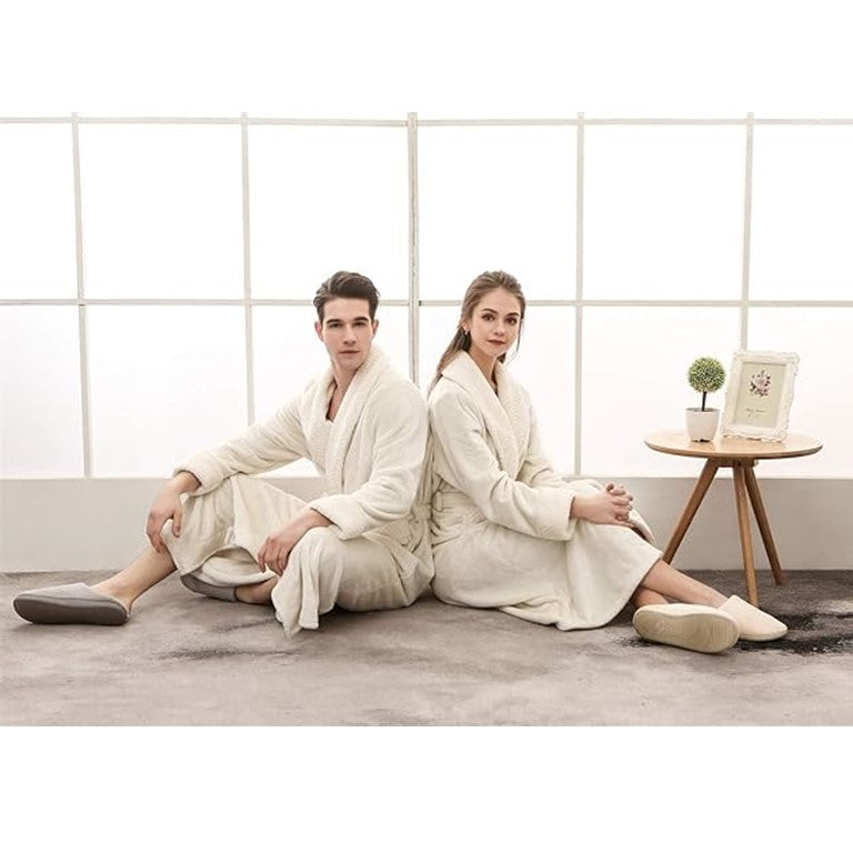 Luxury Extra-Length Flannel Fleece Gown