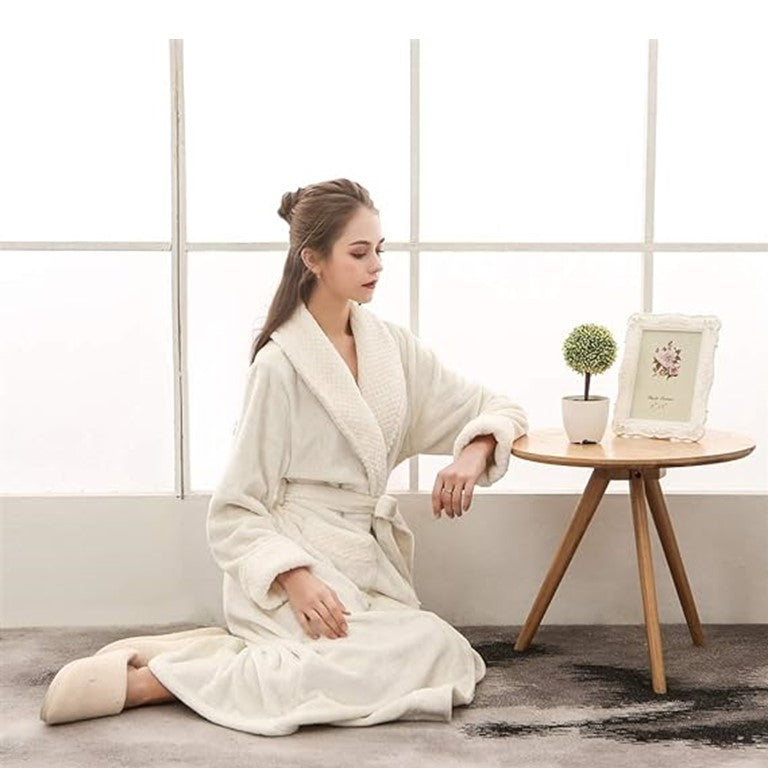 Luxury Extra-Length Flannel Fleece Gown