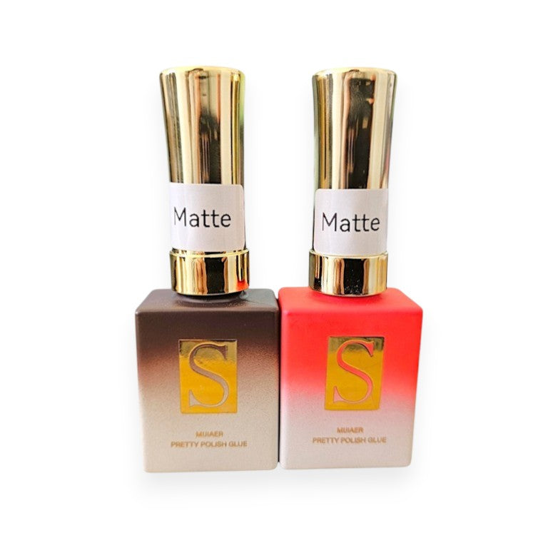 Mijiaer Pretty Polish Top Coat 15ml Gloss/Matte Finish (One-time Offer)