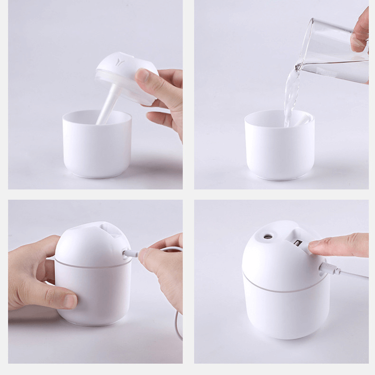 Mini USB Mister Humidifier with Lighting