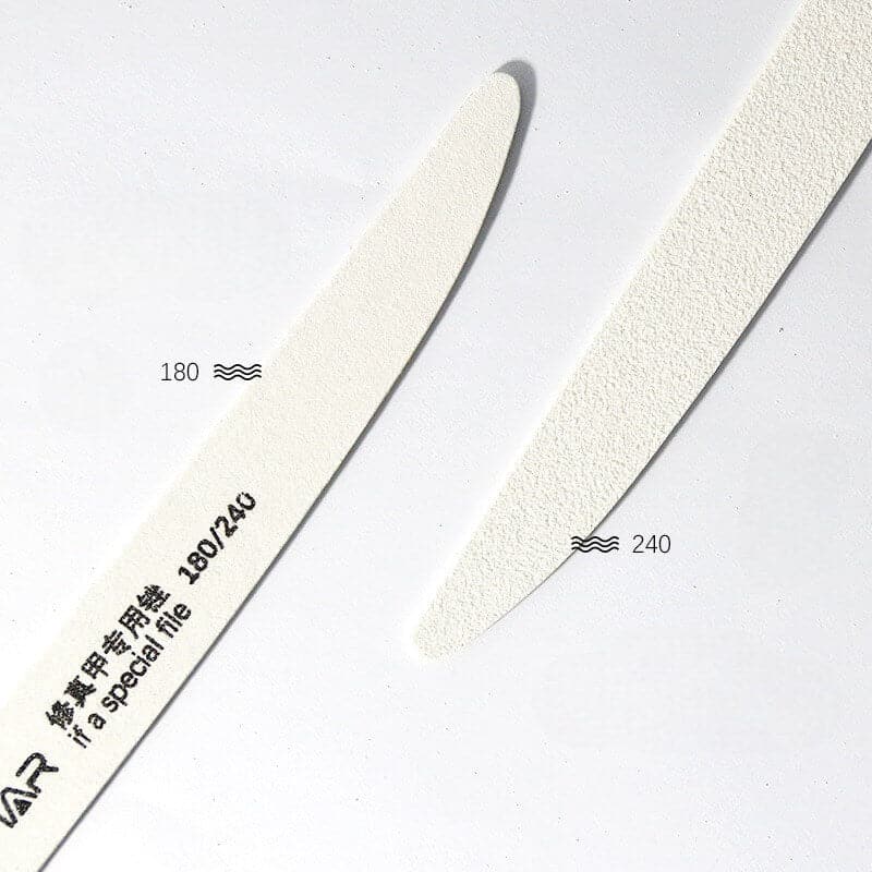 Double-Sided Knife-Shape Extra-Thin Nail File 180/240
