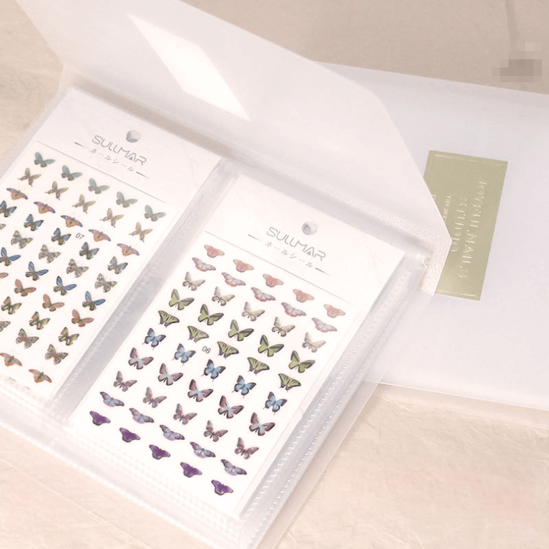 Nail Art Stickers Storage Album