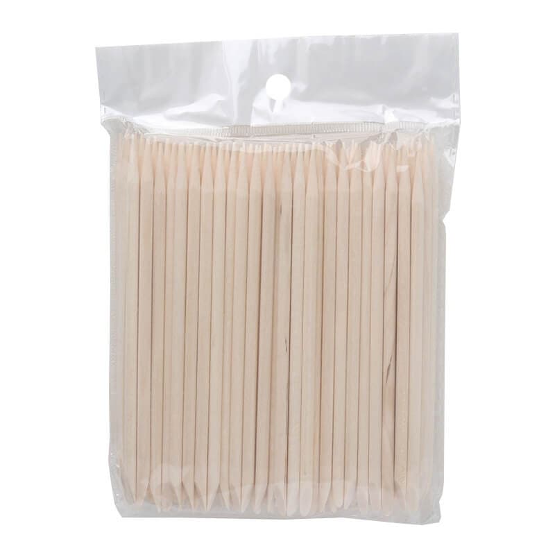 Nail Tool Double-sided Orange Wood Sticks (100 pcs)