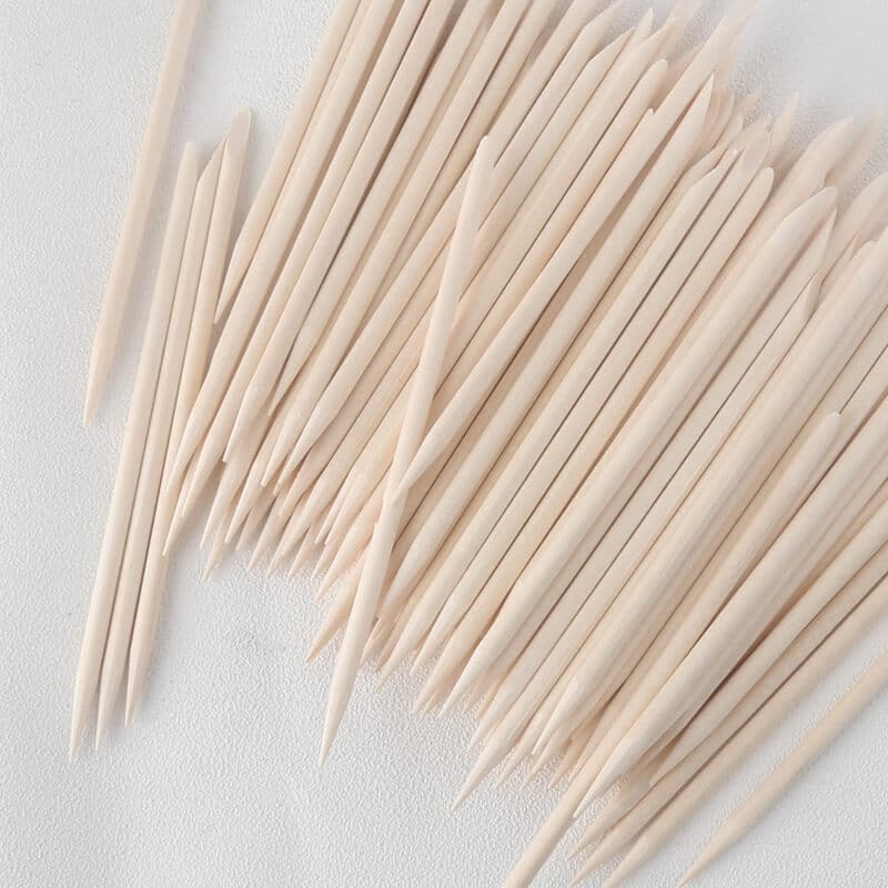 Nail Tool Double-sided Orange Wood Sticks (100 pcs)
