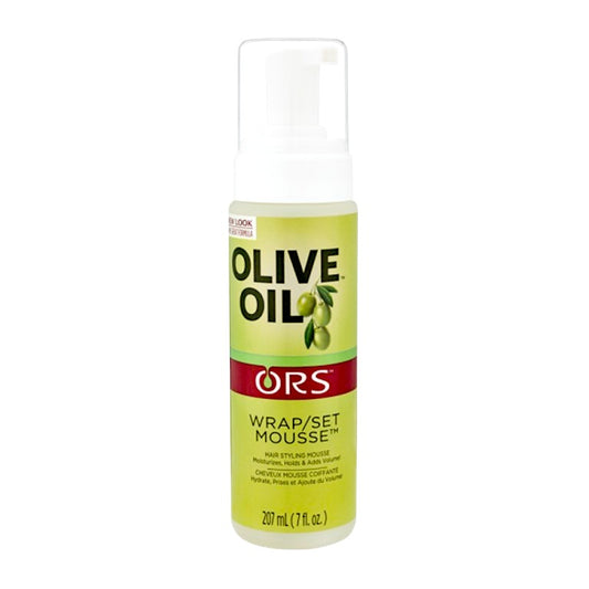 ORS Olive Oil Hold & Shine Wrap / Set Mousse Original Formula (207ml)