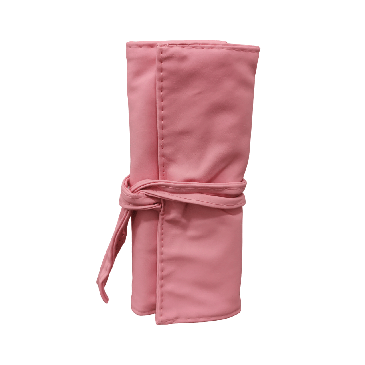 Pink Mini Travel Makeup Brush Set in Pouch (7 Brushes)