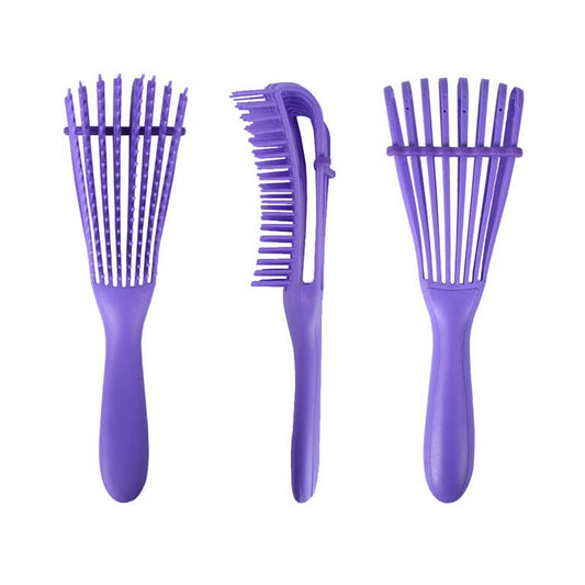 Detangle Wet Hair Brush - Purple