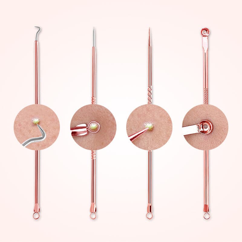 Rose Gold Extraction Tool Set (4 pcs)