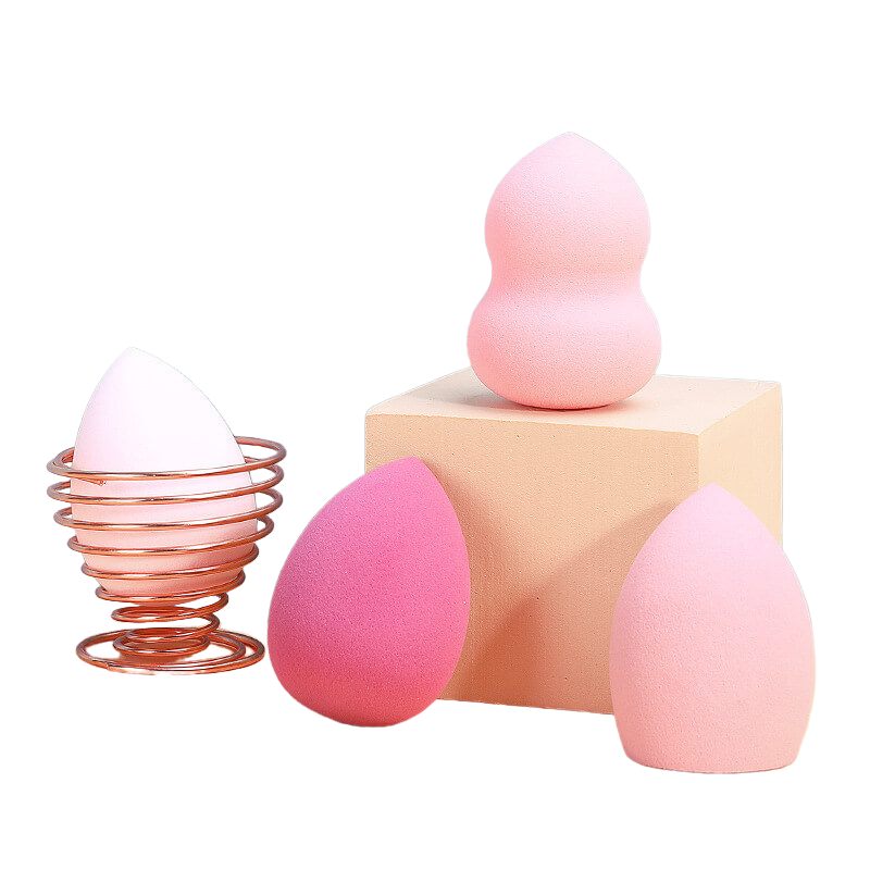 Rose Gold Makeup Sponge Holder