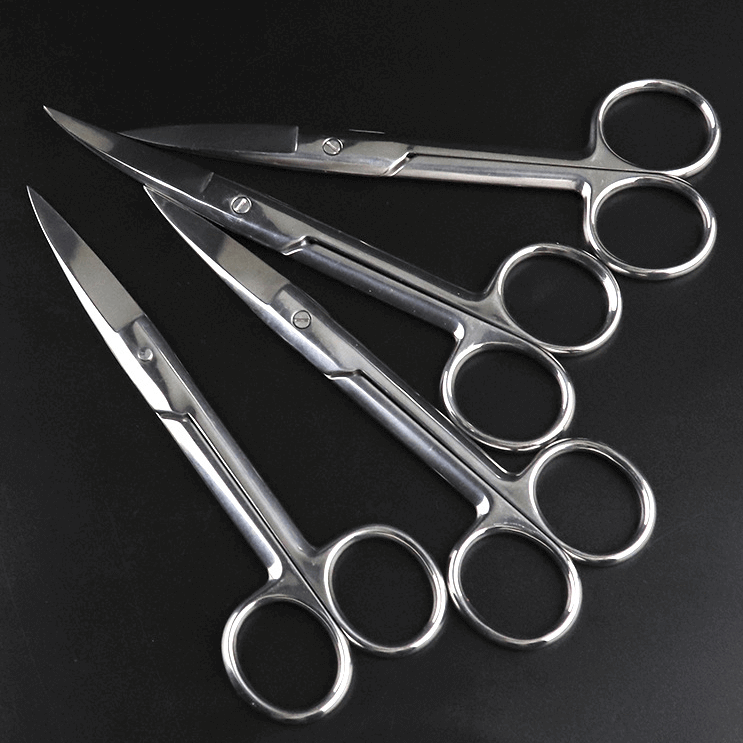 Stainless Steel Surgical Scissors (14cm)
