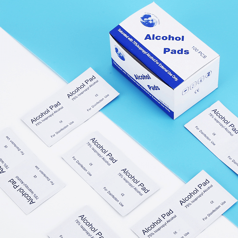 Sterilizing Alcohol Swabs - 6x6 cm (100 pcs)