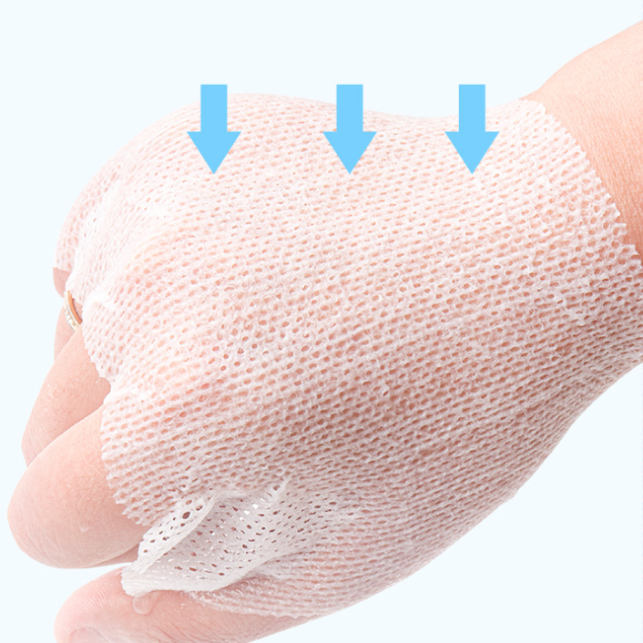 Stretchable Wet Mask Cotton Gauze (200 pcs)