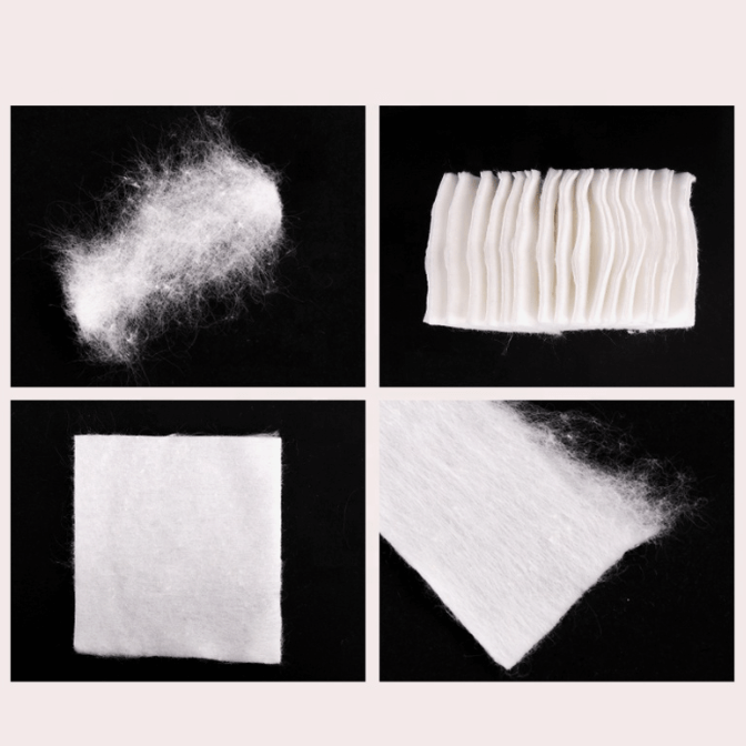 Thick Square Cotton Pads (500 pcs)