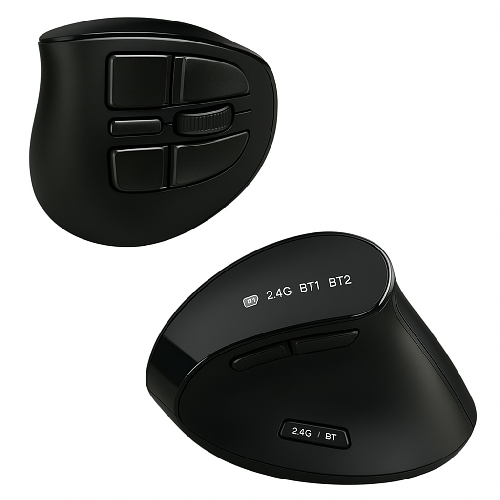 Wireless Multi-device Ergonomic Vertical Mouse (Unboxed Deal)
