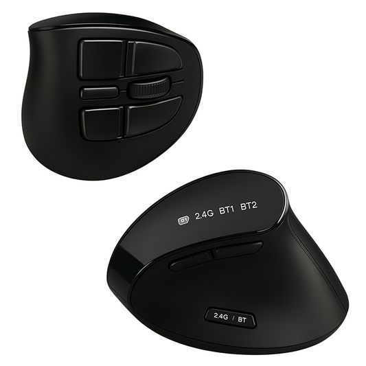 Wireless Multi-device Ergonomic Vertical Mouse (Unboxed Deal)