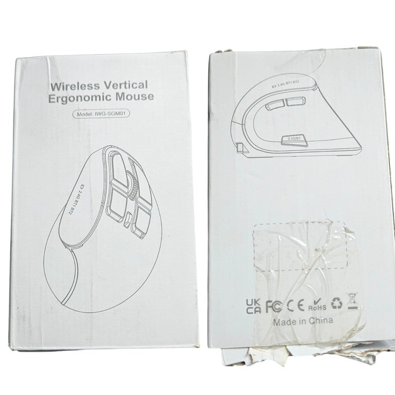 Wireless Multi-device Ergonomic Vertical Mouse (Unboxed Deal)