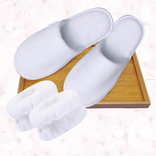 Luxury Slippers + Wrist Bands
