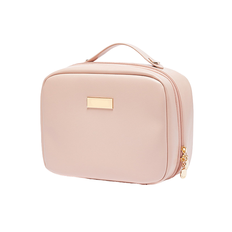 Soft Shell Makeup Bag with Brush Pouch
