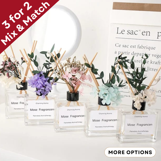 Dried Flower Decoration Aroma Room Diffuser (120ml)