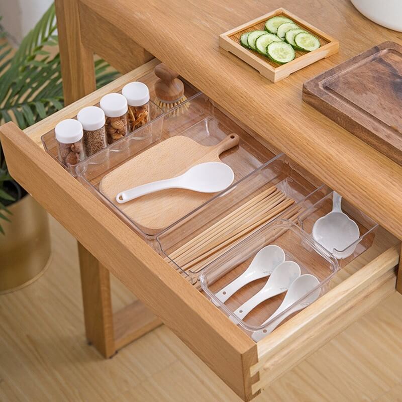 Acrylic Drawer Organisers 16 pcs - Mixed Sizes