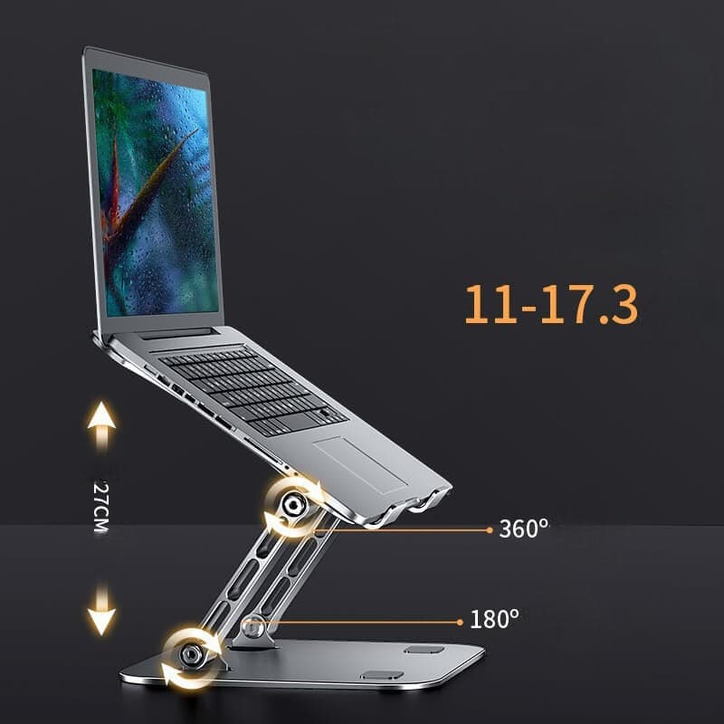 Adjustable-Height Laptop Stand